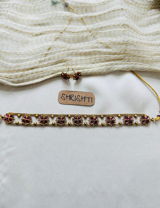 flora choker 550 ruby
