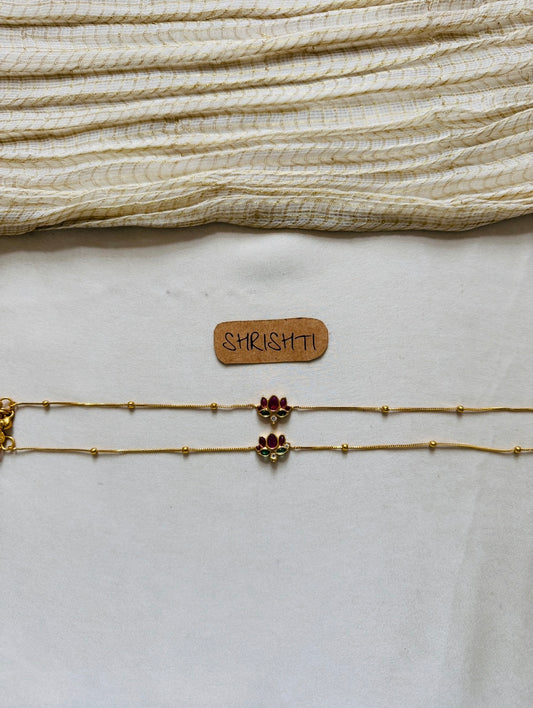 Lotus anklet new