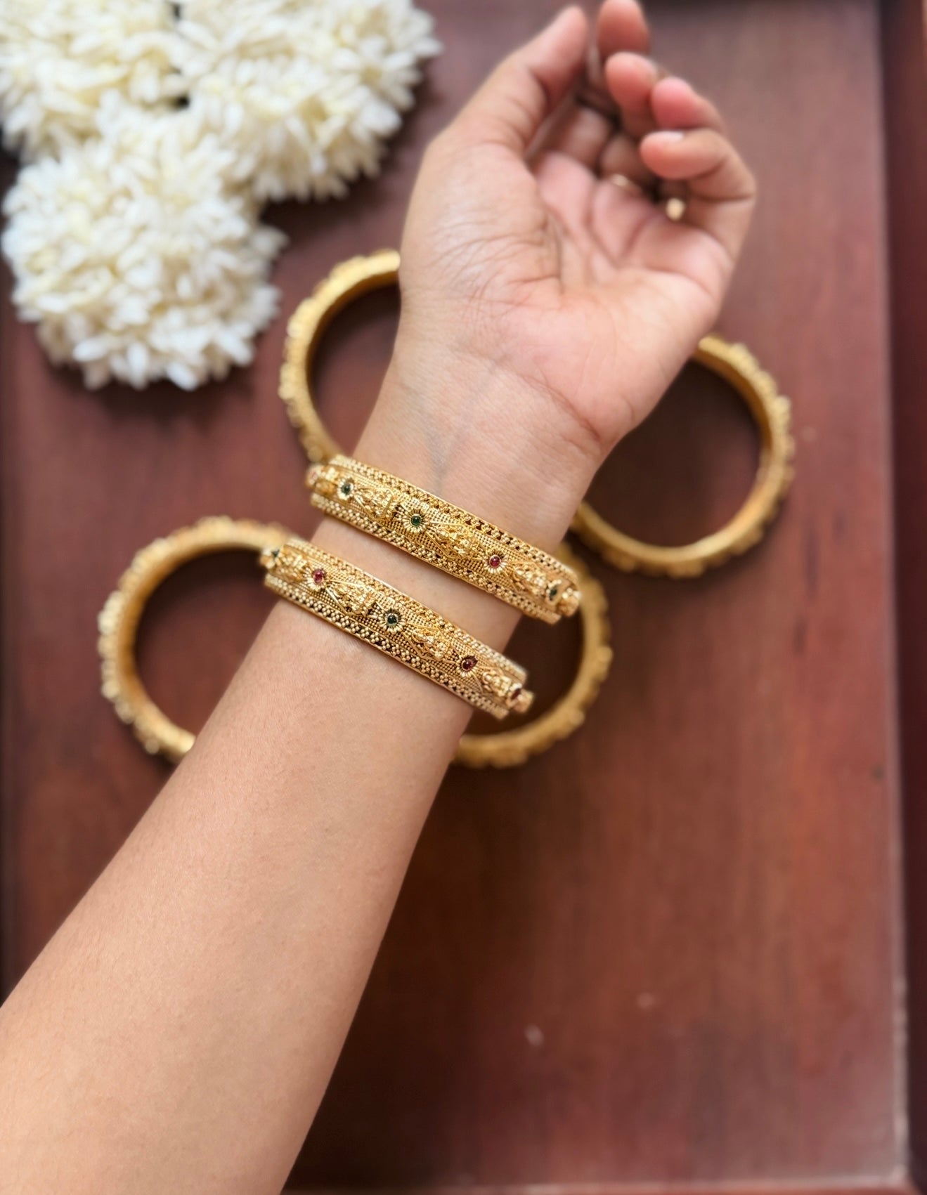naga gold bangles 2.6