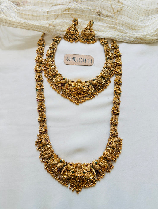 devi bridal set gold