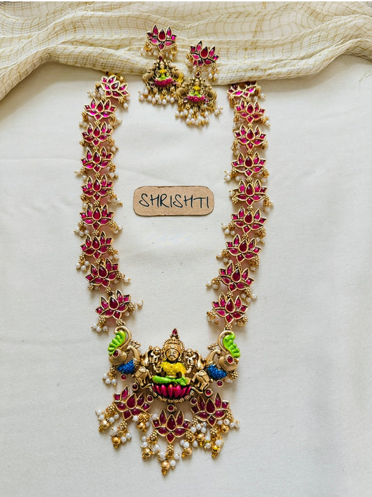 lotus lakshmi haram ruby