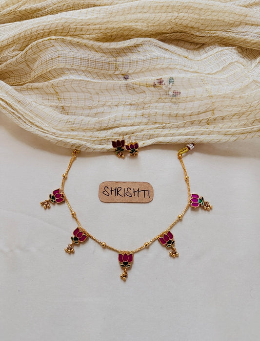 purple lotus charms sj1