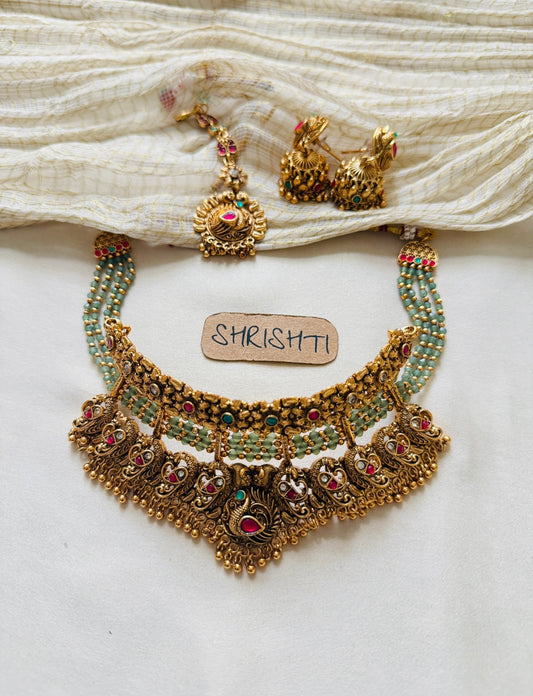 Maha bridal necklace set
