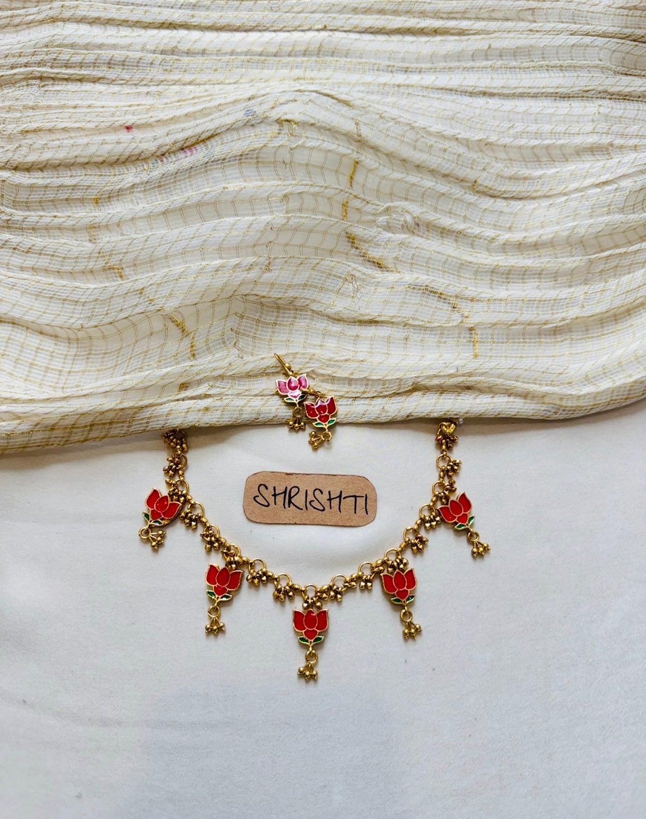 Lotus Chain Charms