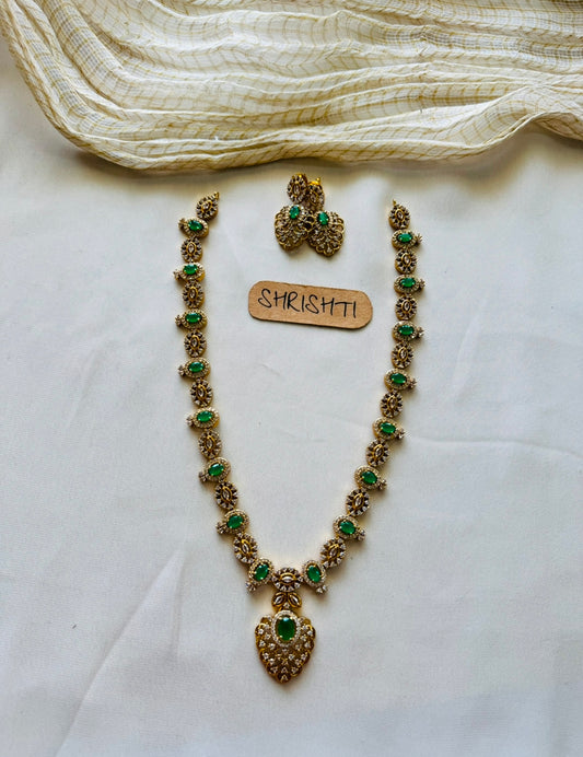 diamond bridal haram green