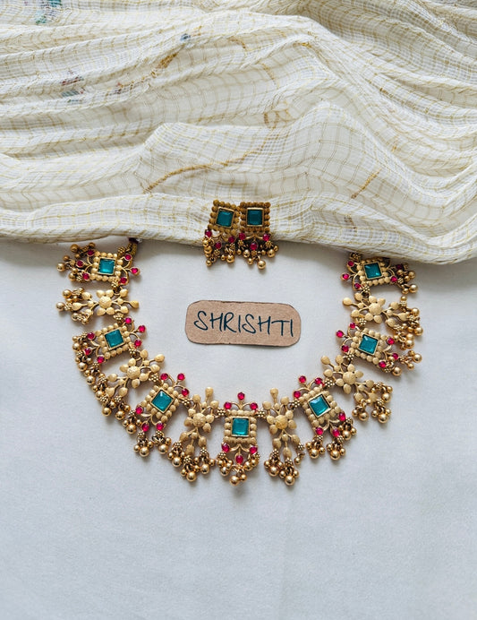 Isha designer gold