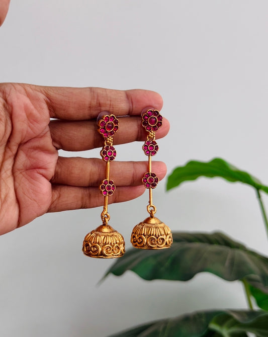 Kemp designer jumka ruby