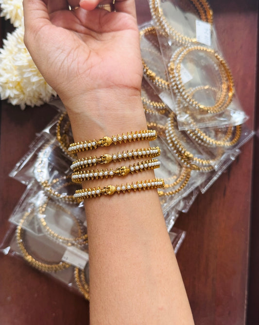 lakshmi pearl bangles