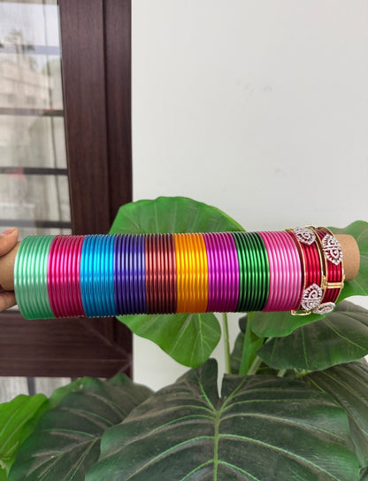 10 in 1 diamond bangles