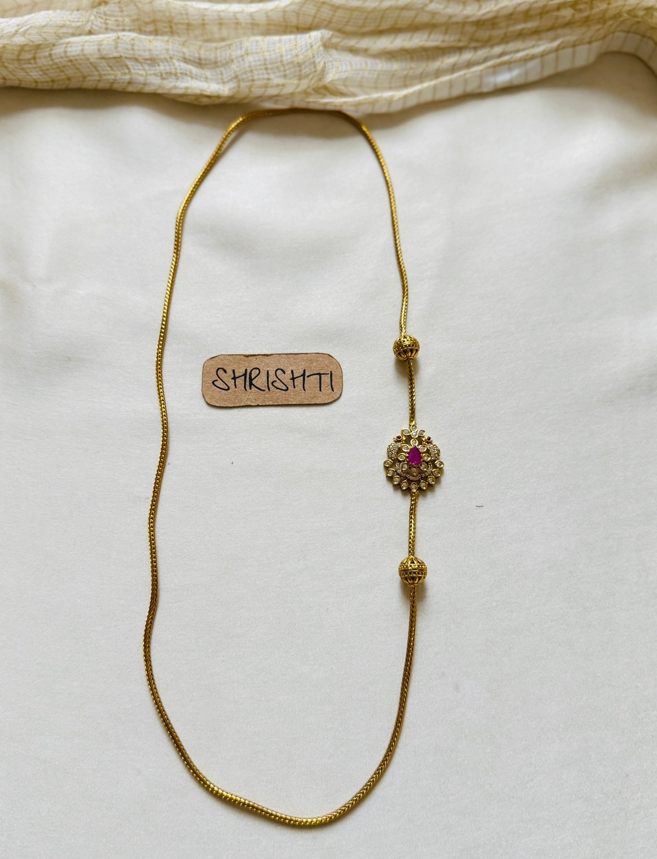 mugapu chain diamond ruby