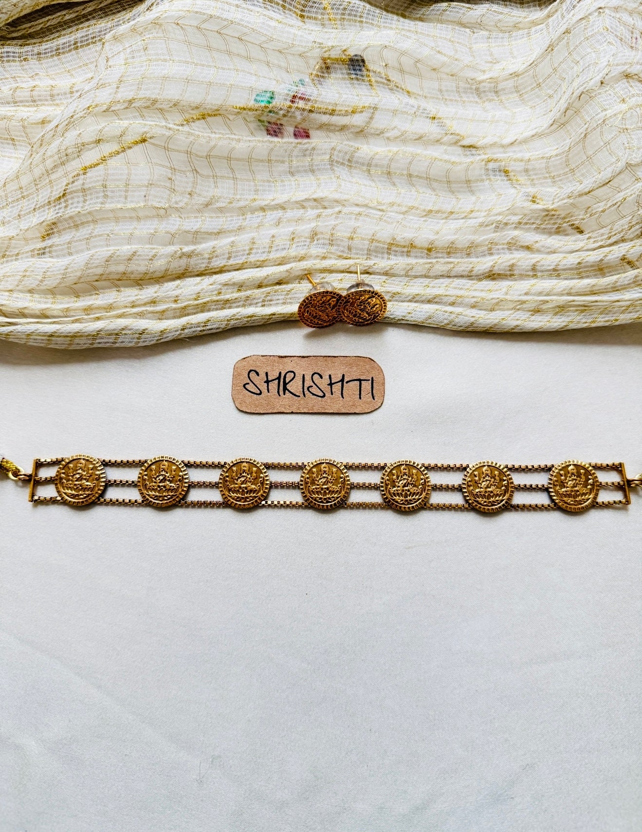 Gold Coin Choker