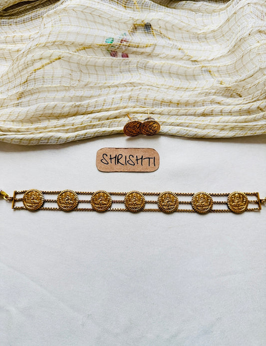 Gold Coin Choker
