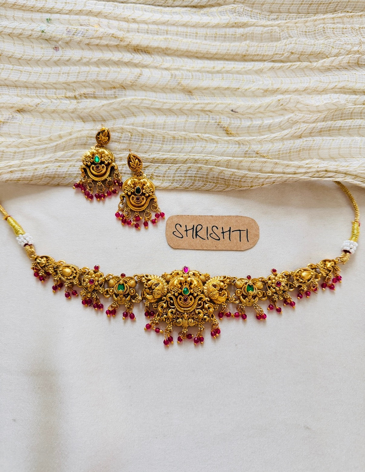 nagasi choker SJ1 ruby