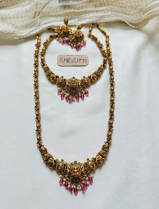 nithya bridal set ruby