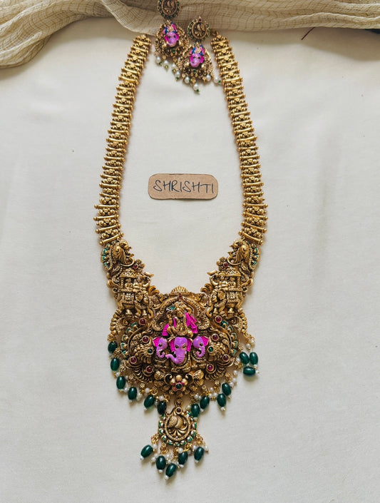 Painted krishna haram