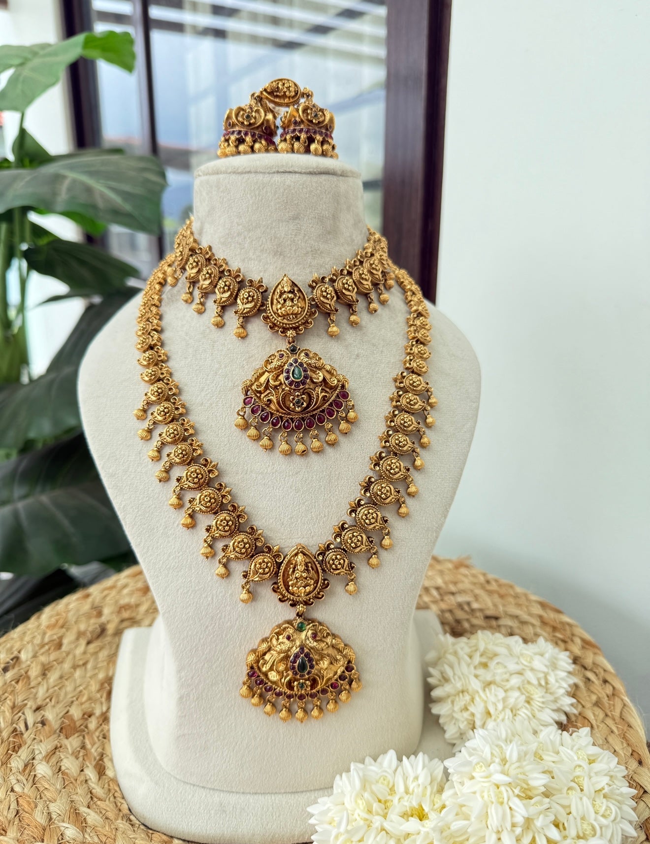 antique naga bridal set