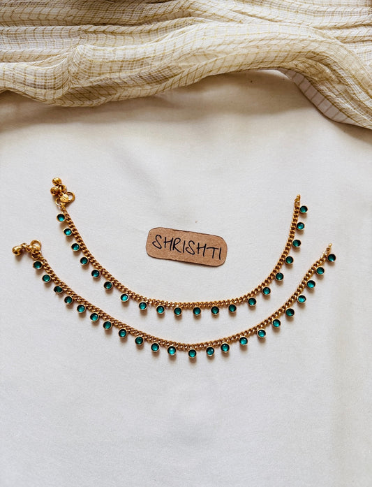 Nila anklets green