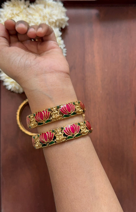 lotus bangles lakshmi new