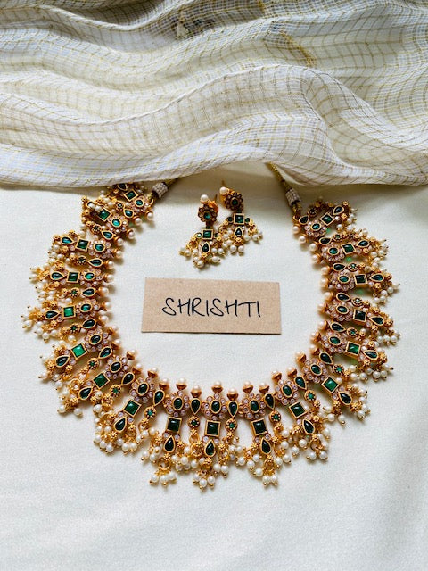 green stone guttapusal set