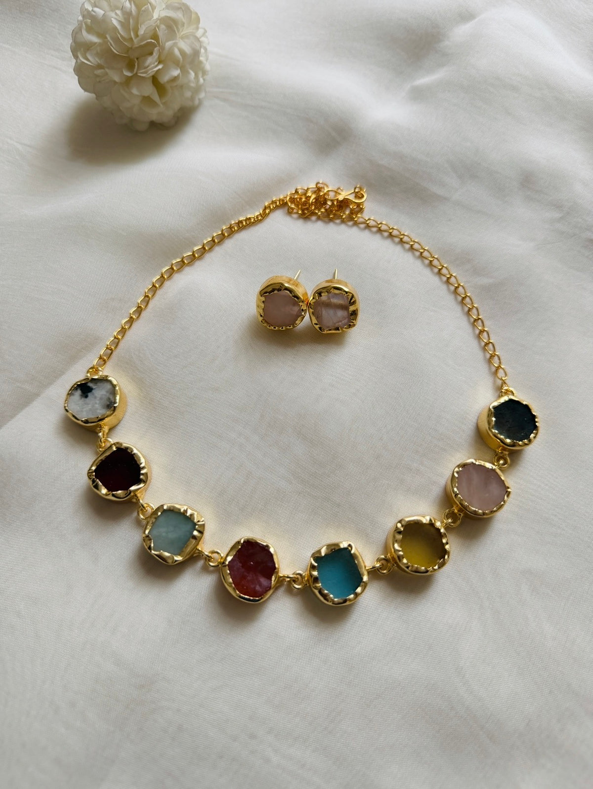 Druzy necklace
