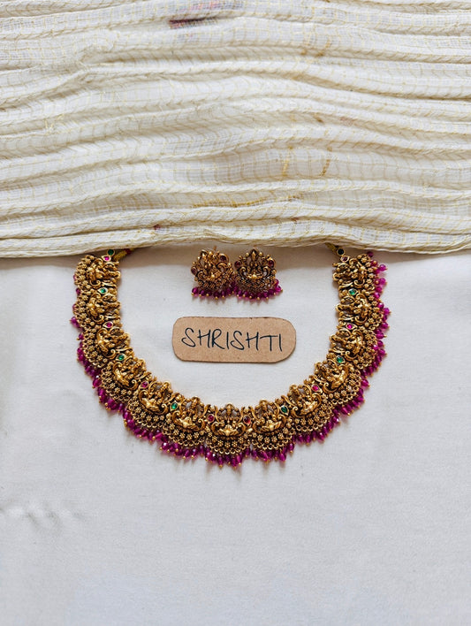Ruby Nagasi charm necklace